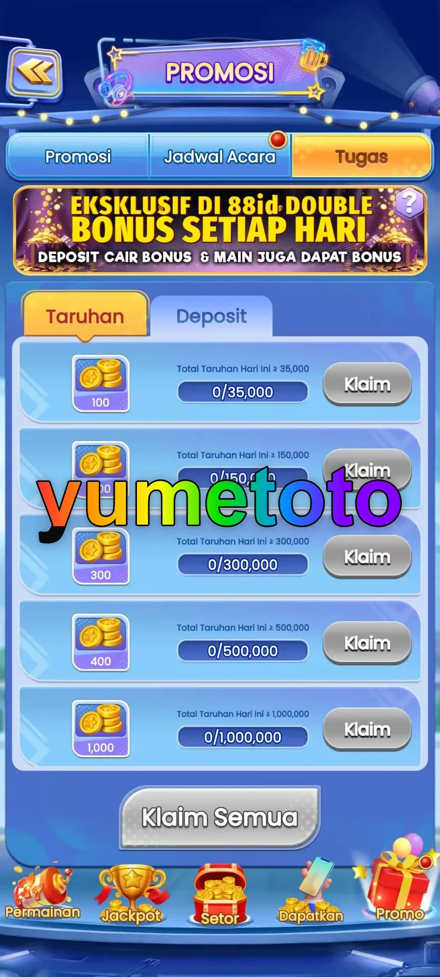 yumetoto Masuk